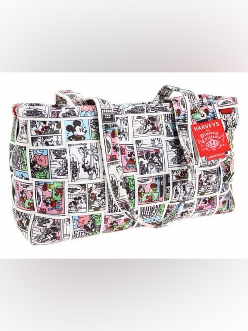 Harveys Disney Comic Strip Convertible Shoulder Bag - White Multi
